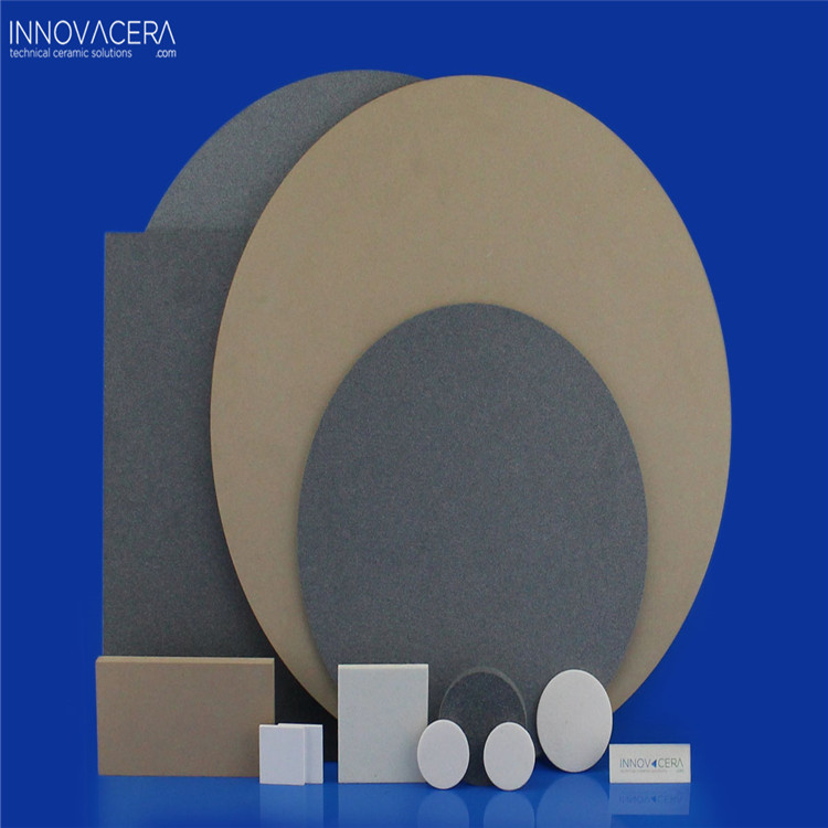 Blue-grey Vacuum Chuck Table Alumina Porous Ceramic