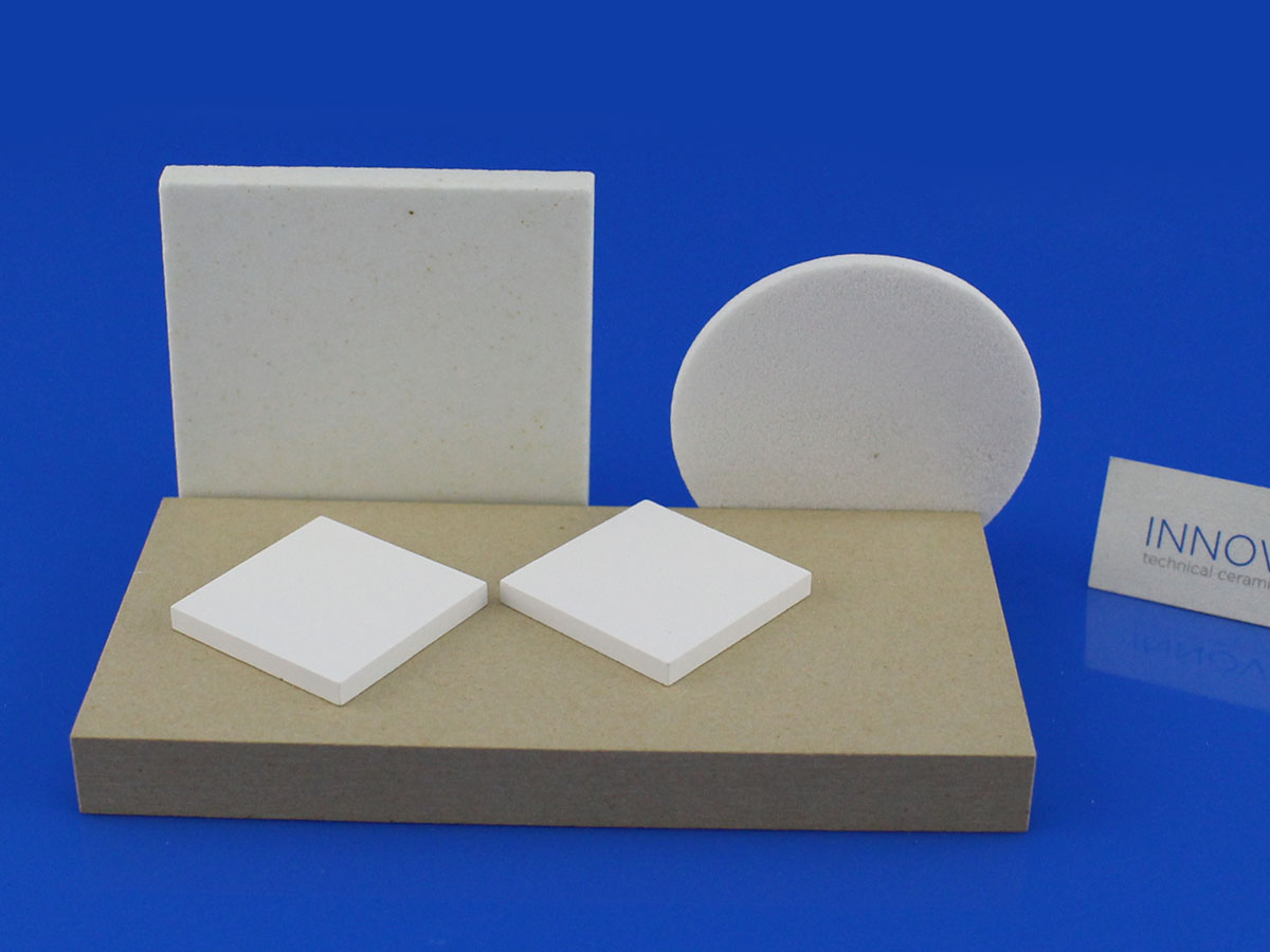 1-100um Alumina/SIC Porous Ceramic Plate/Disc For Vacuum Table Filter Gas