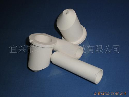 Ceramic crucible with high temperature and heat resistance