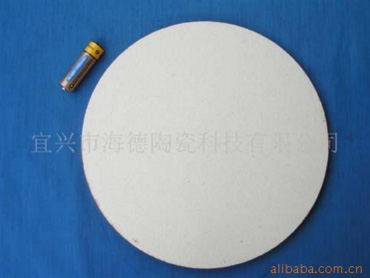 Microporous ceramic filter plate 100-300