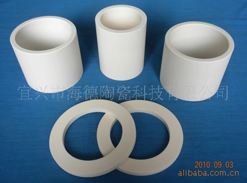 Ceramic electrode sleeve for solar single crystal silicon and polysilicon furnac