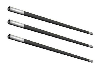 Silicon carbide rod with equal diameter