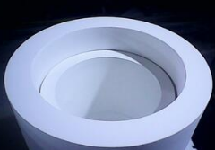 Crystallite Wear Resistant Aluminum Oxide Circular Pipe