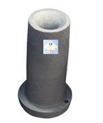 Upper nozzle for slab